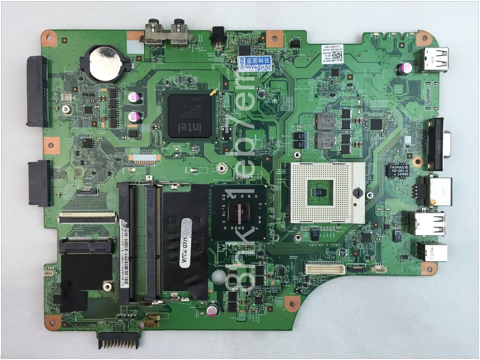 DELL N5030 15R Intel GM45 Hauptplatine 091400 CN-091400 48.4E